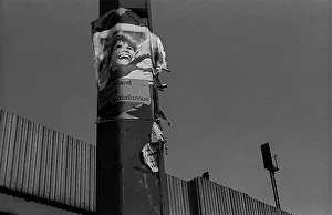 GDR, Berlin, 16.03.1990, Election poster: Germany needs freedom instead of socialism
