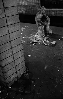 GDR, Berlin, 17.6.1990, Oranienburger Strasse S-Bahn station