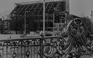 GDR, Berlin, 18. 04. 1985, demolition of the old Friedrichstadtpalast on the Spree