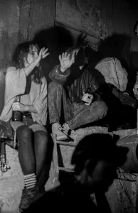 GDR, Berlin, 18.03.1990, event at the Eimer in Rosenthaler Strasse