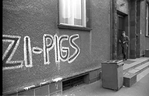 GDR, Berlin, 19 February 1990, headquarters of the GDR's State Security in Normannenstrasse