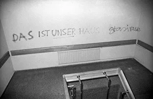GDR, Berlin, 19 February 1990, headquarters of the GDR's State Security in Normannenstrasse