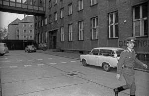 GDR, Berlin, 19 February 1990, headquarters of the GDR's State Security in Normannenstrasse