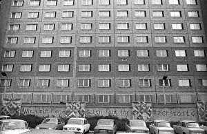 GDR, Berlin, 19 February 1990, headquarters of the GDR's State Security in Normannenstrasse