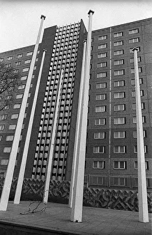 GDR, Berlin, 19 February 1990, headquarters of the GDR's State Security in Normannenstrasse