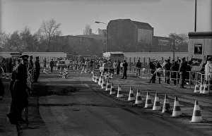 GDR, Berlin, 19.11.1989, border crossing at Potsdamer Platz