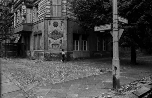 GDR, Berlin, 20.7.1988, Lohmann House in Woerther Strasse