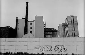 GDR, Berlin, 21 June 1990, Development at the Wall (East_Berlin)