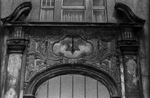 GDR, Berlin, 24.05.1988, entrance with Star of David