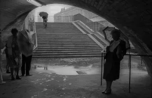 GDR, Berlin, 25. 7. 1987, Spree Tunnel under Karl-Liebknecht-Strasse
