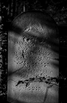 GDR, Berlin, 25.10.1987, Jewish cemetery Weissensee