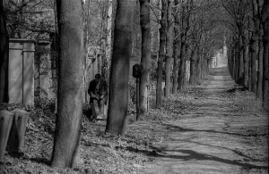 GDR, Berlin, 27.04.1987, Jewish cemetery Weissensee