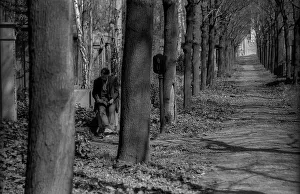 GDR, Berlin, 27.04.1987, Jewish cemetery Weissensee