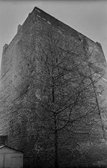 GDR, Berlin, 28. 08. 1981, gables (ruins) in Auguststrasse