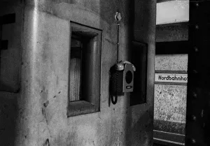 GDR, Berlin, 29 May 1990, metro station Nordbahnhof