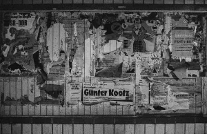 GDR, Berlin, 29 May 1990, Stadtmitte underground station (now U6)