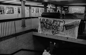GDR, Berlin, 29.06.1990, Vernissage of the Umweltgalerie