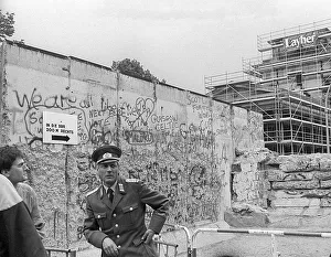 GDR, Berlin, 30. 04. 1990, border officer