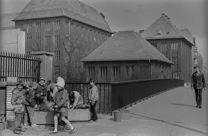 GDR, Berlin, 30. 3. 1988, School in Dunckerstrasse
