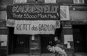 GDR, Berlin, 8.1.1990, Filmtheater Babylon