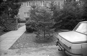 GDR, Bernau, 29. 01. 1990, Waldsiedlung