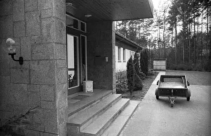 GDR, Bernau, 29. 01. 1990, Waldsiedlung