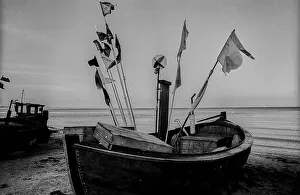 GDR, Binz, 04. 11. 1988, beach