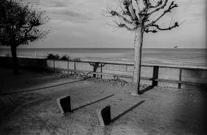 GDR, Binz, 04. 11. 1988, beach