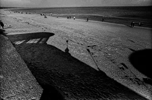 GDR, Binz, 04. 11. 1988, beach, shade, pavilion
