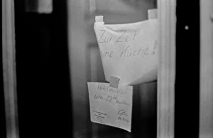 GDR, Binz, 04. 11. 1988, currently no kitchen