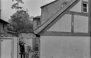 GDR, Feldberg, 15.09.1989, street scene in Feldberg