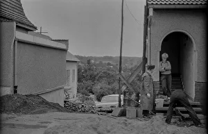 GDR, Feldberg, 15.09.1989, street scene in Feldberg