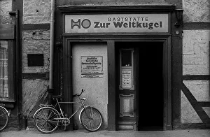 GDR, Halberstadt, 27.05.1988, Zur Weltkugel restaurant
