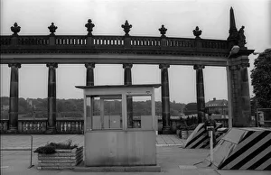 GDR, Potsdam, 13 May 1990, Soviet army border house