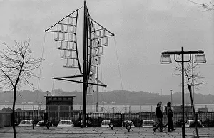 GDR, Rostock, 31.10.1989, harbour