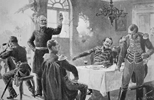 Gebhard Leberecht von Bluecher at Brienne Castle on 27