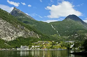 Geiranger at Geirangerfjord, Norway, Europe