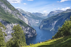 Category Scandinavia Prints: Geirangerfjord, near Geiranger
