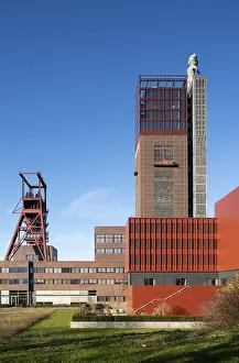 Gelsenkirchen, Nordsternpark, landscape park on the site of the former Nordstern colliery