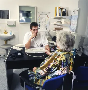 This general practitioner, seen here on 26
