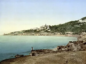 General view from the east, Bordighera