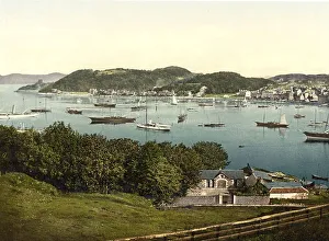 General view, harbour and bay of Oban