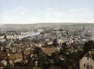 General view of Liege, Liege, Belgium