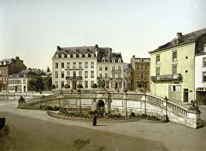 General view of the spa town of Spa in Wallonia