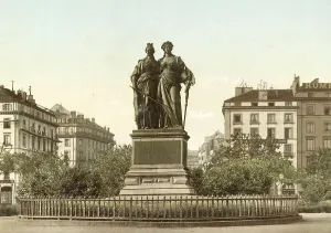 Geneva, Switzerland. The National Monument
