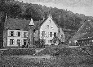 The Gensburg cottage near Niedeck Castle
