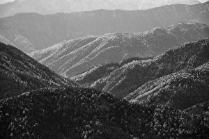 Category Mountain Landscapes Prints: Gentle hills of the Mangfall mountains