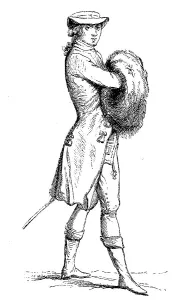 Gentleman a langlaise, with hemeroplanes triptolemus (1779)