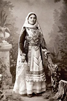 Gentlewoman from Athens in Sunday Dress