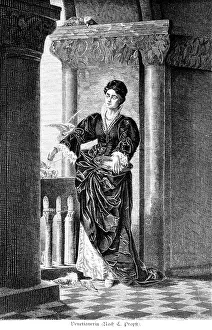 Gentlewoman, Venice, Italy, terrace